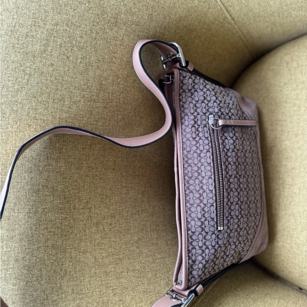 Y2K signature Coach bag purse 2 way - Picture 14 of 15